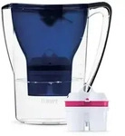 BWT Tischwasserfilter, Blau, Transparent, Kunststoff, 2,7 L, 11.3x27.8x25.2 cm,