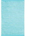Cawoe G&auml;stetuch, Blau, Textil, Gestreift, 30x50 cm, Badtextilien, G&auml;stehandt&uuml;cher