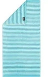 Cawoe Handtuch, Blau, Textil, Gestreift, 50x100 cm, Badtextilien, Handt&uuml;cher
