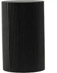 Livetastic Beistelltisch, Schwarz, Holzwerkstoff, rund, rund, 30.5x50x30.5 cm,