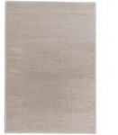 Sch&ouml;ner Wohnen Hochflorteppich Pure, Beige, Textil, rechteckig, 67x130 cm, f&uuml;r
