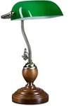 Relaxdays Lampe, Mehrfarbig, Metall, Glas, Holz, 26.5x43x18 cm, Lampen & Leuchten,