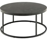 Livetastic Couchtisch Spiro, Anthrazit, Holzwerkstoff, rund, eckig, 80x40x80 cm,