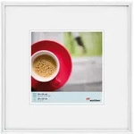 walther design Bilderrahmen, Wei&szlig;, Kunststoff, 51.2x51.2x2.3 cm, Bilder und