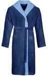Bugatti Bademantel Stefano, Blau, Textil, Gr. S, ISO 9001, Oeko-Tex&reg; Standard 100,