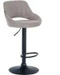 CLP Barhocker, Grau, Metall, 47x85x48 cm, Esszimmer, Barm&ouml;bel, Barhocker