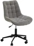 Idimex Drehstuhl, Grau, Textil, Mode, 54x80x61 cm, Arbeitszimmer, B&uuml;rost&uuml;hle,