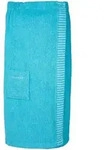 Schiesser Saunakilt, T&uuml;rkis, Textil, 85x160 cm, Freizeit, Wellness, Saunat&uuml;cher