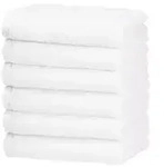 Zollner Handt&uuml;cher,, Wei&szlig;, Textil, 70x50 cm, Oeko-Tex&reg; Standard 100, Badtextilien,