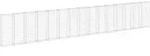 vidaXL Gartenzaun,, Silber, Metall, 30x150 cm, Sonnen- & Sichtschutz, Sichtschutz