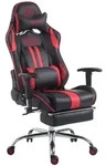 TPFLiving Gamingstuhl, Rot, Textil, 70x135x58 cm, Kinderzimmer & Jugendzimmer,