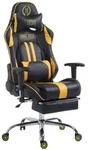 TPFLiving Gamingstuhl, Gelb, Textil, 70x135x58 cm, Kinderzimmer & Jugendzimmer,