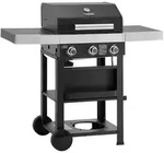 Taino Gasgrill, Schwarz, Metall, 112x103x53 cm, Grills & Outdoor-K&uuml;chen, Gasgrills