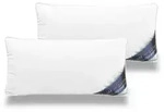AM Qualit&auml;tsmatratzen Daunenkissen, Wei&szlig;, Textil, Uni, F&uuml;llung: Daunen,