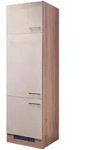 FlexWell Ger&auml;teumbauschrank, Kaschmir, Holzwerkstoff, 3 F&auml;cher, 60x200x57 cm, Made