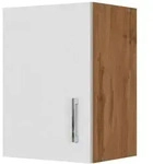 Held K&uuml;chenoberschrank, Wei&szlig;, Eiche Wotan, Holzwerkstoff, 1 F&auml;cher, 40x57x34...