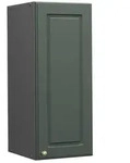 Vicco H&auml;ngeschrank, Gr&uuml;n, Anthrazit, Holzwerkstoff, 3 F&auml;cher, Rechteckig,