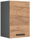 Vicco H&auml;ngeschrank, Honigeiche, Anthrazit, Holzwerkstoff, 1 F&auml;cher,...