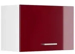 Vicco H&auml;ngeschrank, Rot, Wei&szlig;, Holzwerkstoff, 1 F&auml;cher, Rechteckig, 60x40x31...