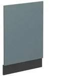 Vicco Frontblende, Blaugrau, Anthrazit, Holzwerkstoff, Rechteckig, 45x57.2x1.6...