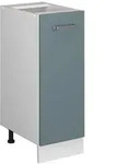 Vicco Apothekerschrank, Blaugrau, Wei&szlig;, Holzwerkstoff, 2 F&auml;cher, 1 Schubladen,