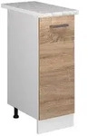 Vicco Apothekerschrank, Sonoma Eiche, Wei&szlig;, Holzwerkstoff, 2 F&auml;cher, 1...