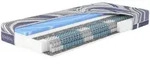 Hn8 Schlafsysteme Taschenfederkern-Matratze, Blau, Textil, H3, 120x200 cm,