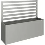 Biohort Rankgitter, Grau, Metall, 201x91x4 cm, Gartenzubeh&ouml;r, Hochbeete