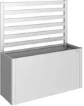 Biohort Rankgitter, Silber, Metall, 152x91x4 cm, Gartenzubeh&ouml;r, Hochbeete