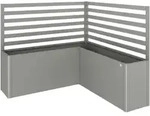 Biohort Rankgitter, Grau, Metall, 201x91x201 cm, Gartenzubeh&ouml;r, Hochbeete