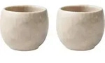 like.Villeroy & Boch Eierbecherset Perlemor sand, Sand, Keramik, 2-teilig,