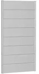 Biohort Sichtschutz, Silber, Metall, 96x182x4.4 cm, Sonnen- & Sichtschutz,