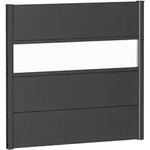 Biohort Sichtschutz, Dunkelgrau, Metall, Kunststoff, 96x91x4.4 cm, Sonnen- &