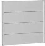 Biohort Sichtschutz, Silber, Metall, 96x91x4.4 cm, Sonnen- & Sichtschutz, Sichtschutz