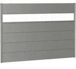 Biohort Sichtschutz, Grau, Metall, Kunststoff, 194x137x4.4 cm, Sonnen- & Sichtschutz,