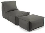 Mokebo Outdoor, Anthrazit, Textil, 60x65x95 cm, Oeko-Tex&reg;, Gartenm&ouml;bel,