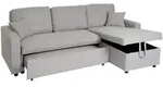 MCW Ecksofa, Hellgrau, Textil, L-Form, 228x151 cm, Wohnzimmer, Sofas & Couches,
