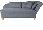 Max Winzer R&eacute;camiere Selma, Blau, Holz, Buche, Uni, F&uuml;llung: Schaumstoff,...