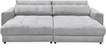 Mid.you Bigsofa, Hellgrau, Kunststoff, 2-3-Sitzer, 292x90x194 cm, Made in EU, R&uuml;cken