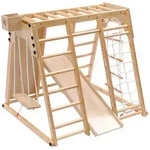 Home Deluxe Kletterger&uuml;st, Natur, Holz, 112x121x121 cm, Spielzeug, Kinderspielzeug,