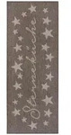 Hanse Home Chic: Cucina, Cappuccino, Kunststoff, Schriftzug, rechteckig, 62x150 cm,