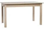 P & B Esstisch, Sonoma Eiche, Holzwerkstoff, rechteckig, eckig, 80x76.5x140 cm,