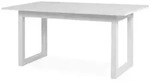 Furn.Design Esstisch, Wei&szlig;, Holzwerkstoff, Nachbildung, Uni, 8-Sitzer,