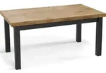 WFL Group Esstisch, Eiche, Holz, 8-Sitzer, Rechteckig,Rechteckig, 160x78x80 cm,