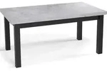 WFL Group Esstisch, Hellgrau, Holz, 8-Sitzer, Rechteckig,Rechteckig, 160x78x80...