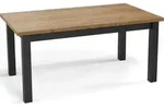 WFL Group Esstisch, Eiche Wotan, Holz, Echtholz, 8-Sitzer,...