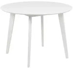ebuy24 Esstisch, Wei&szlig;, Holzwerkstoff, 105x76x105 cm, Esszimmer, Tische, Esstische