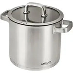 Am Cook Kochtopf Senna S2, Edelstahl, Metall, 9 L, 20 cm, Messskala, Abgie&szlig;funktion,