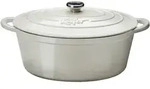 K&auml;fer Br&auml;ter, Creme, Metall, 6,7 L, oval, backofengeeignet, nicht