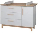 Roba Wickelkommode, Grau, Holzwerkstoff, 134.5x104x78 cm, Blauer Engel, Babym&ouml;bel,